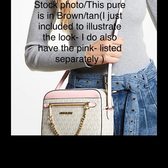 SALE Micheal Kors NWT & Gift Box Jet Set Shoulder/Crossbody& Bowed Magnetic Box - Picture 9 of 12